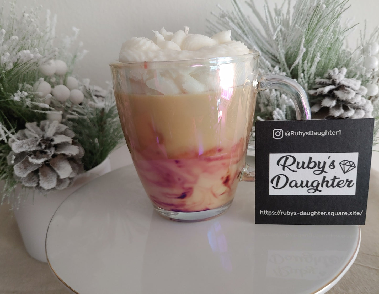 Carmel Swirl Cappuccino w/ Whipped Cream